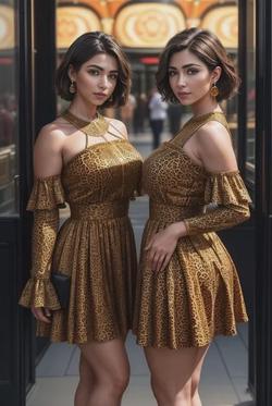 Flipped Chat AI – razgovarajte s Isabella and Regina