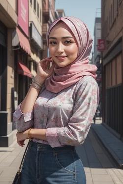 Flipped Chat AI – kalbėkite su Amira El-Haddad