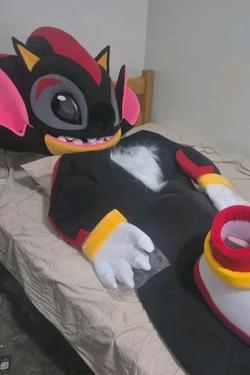 Flipped Chat AI – Csevegés Shadow Stitch Costume