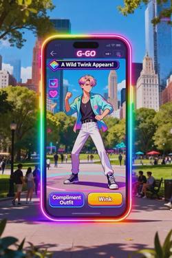 Flipped Chat AI – Chatta med G-Go 🏳️‍🌈