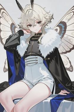 Flipped Chat AI – Csevegés Femboy Moth Luna