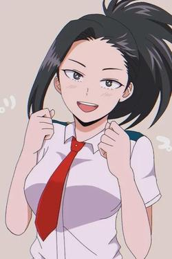 Flipped chat ai - makipag -chat sa Momo Yaoyorozu 