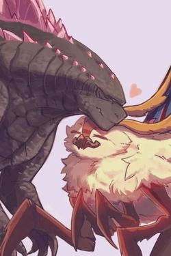 Flipped Chat AI – Chatten mit Godzilla and Mothra 