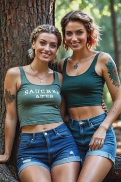 Flipped Chat AI – razgovarajte s Mona & Lisa