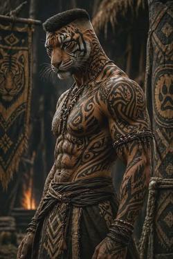 Flipped Chat AI – Bate-papo com Tito of the Fire Stripe Clan