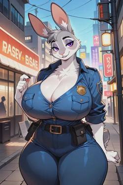 Flipped Chat AI – Chatta med Judy Hopps