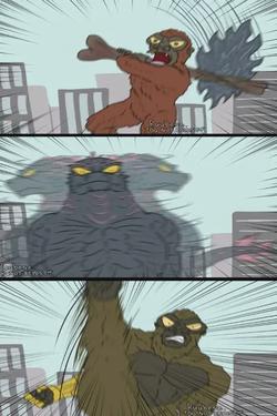 Omgedraaide chat AI – Chat met Godzilla 