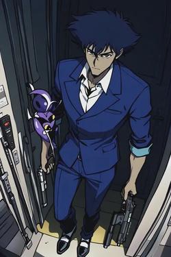 Flipped Chat AI – Bate-papo com Spike Spiegel