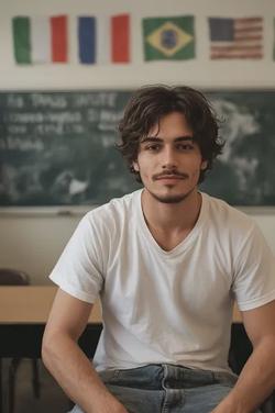 FlippedチャットAI – Caio Duarteとチャット