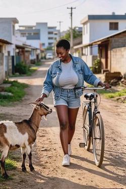 Flipped Chat AI – Чат с Amara Diallo