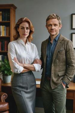 Flipped Chat AI – Bate-papo com Laura Lyons & John H. Watson