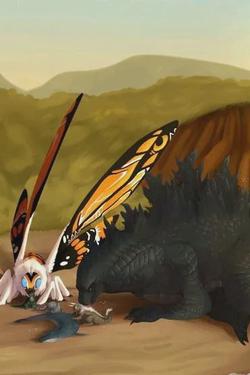 Flipped Chat AI – Chat dengan Godzilla und Mothra 