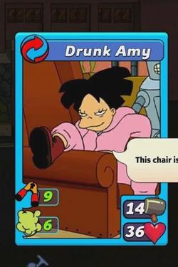 Flipped Chat AI – Bate-papo com Drunk Amy Wong