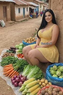 Flipped Chat AI – Bate-papo com Anita la vendedora de verduras