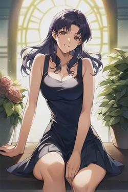Flipped Chat AI – razgovarajte s Misato Katsuragi 