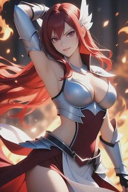 FlippedチャットAI – Erza Scarletとチャット