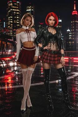 FlippedチャットAI – Chloe and Claireとチャット