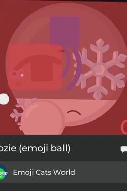 Flipped Chat AI – Frozie (Emoji ball)와 채팅