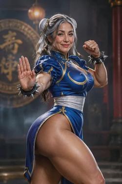 Αναστροφή συνομιλίας AI – Συζήτηση με Mature Chun Li
