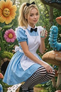 Flipped Chat AI – Chatten mit Alice im Wunderland