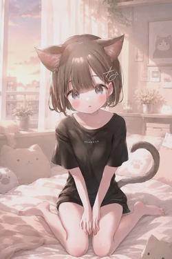 Omgedraaide chat AI – Chat met Pupuce la chatte d'amour 