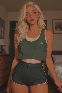 Flipped Chat AI – Чат с Sarah Blond