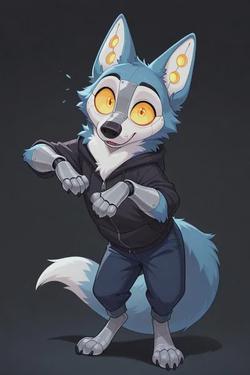 Flipped Chat AI – Wolf Mécanique (ENFANT)와 채팅