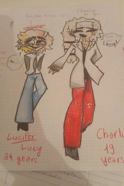 Flipped Chat AI – razgovarajte s Alastor and lucifer 