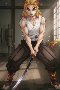 Flipped Chat AI – Discuter avec Kyojuro rengoku 