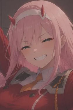 फ़्लिप्ड चैट AI – Zero Two के साथ चैट करें