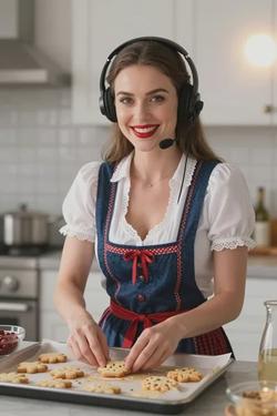 Flipped Chat AI – Julie Tradwife Podcaster와 채팅
