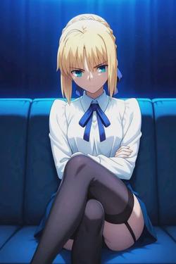 Flipped Chat AI – Chat cu Artoria Pendragon