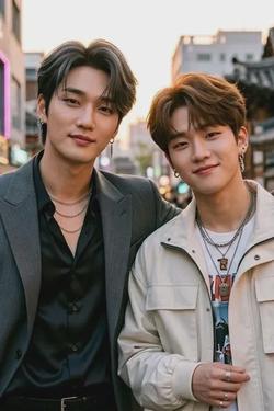 Flipped Chat AI – kalbėkite su Jin-Seok ir Ha-Jun