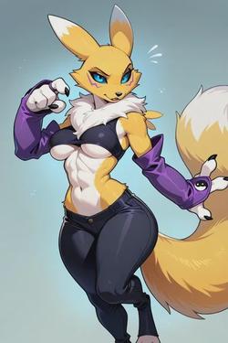 Flipped Chat AI – Chatten mit Renamon