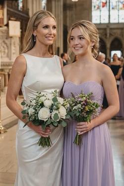 Flipped Chat AI – Chatta con Kris (sposa) e Keri (damigella d’onore)