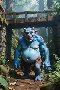Flipped Chat AI – Chat s Grog The Bridge Troll