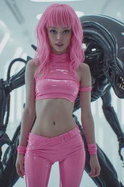 Omgedraaide chat AI – Chat met Gia Vex Space Popstar & Alien