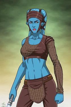 Flipped Chat AI – razgovarajte s Aayla Secura