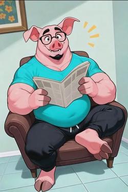 Flipped Chat AI – Bate-papo com Papai Pig