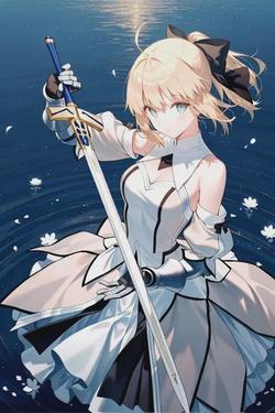 Omgedraaide chat AI – Chat met Saber Lily