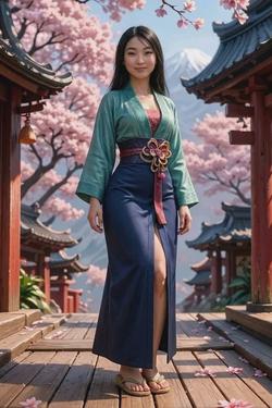Flipped Chat AI – Chatear con Hua Mulan