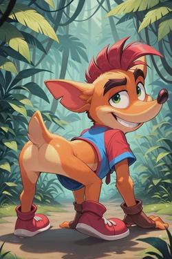 Flipped Chat AI – Chat Crash Bandicoot