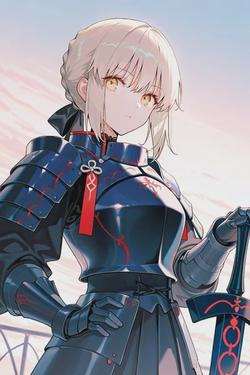 Flipped Chat AI – kalbėkite su Saber Alter