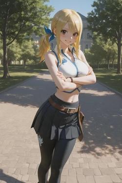 Flipped Chat AI – Chatear con Lucy Heartfilia