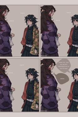 Flipped chat ai - makipag -chat sa Giyuu x Kokushibou, ang aking Au sa Kny