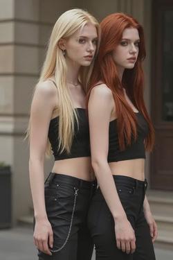 Flipped Chat AI – Bate-papo com Charlize e Macie