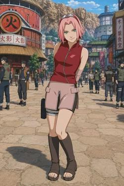 Flipped chat ai - makipag -chat sa Sakura Haruno