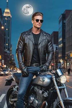 Flipped chat ai - makipag -chat sa Biker Jonathan Archer