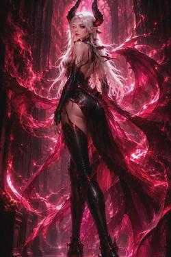 Flipped Chat AI – Chat with Alice. blood demon queen