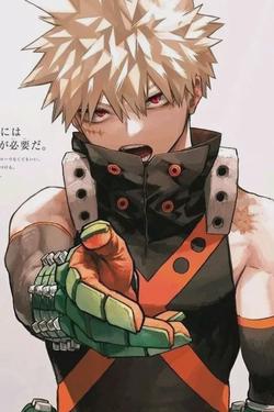 Omgedraaide chat AI – Chat met Bakugo Katsuki